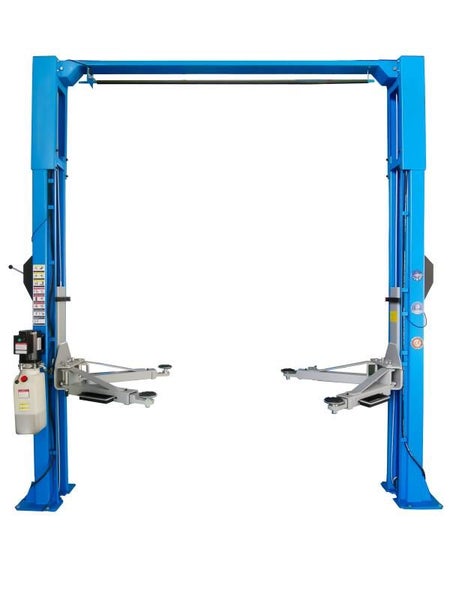 2 Post Car Hoist Lift -4.5T -Clearfloor -Double Setup Height Single Side Release Carousel 1