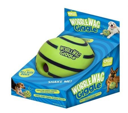 Giggle Ball, Interactive Dog Toy, Fun Giggle Sounds When Rolled or Shaken Carousel 1