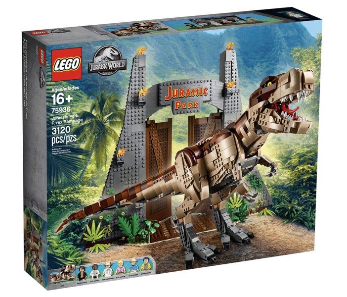 LEGO Jurassic World Jurassic Park : T. rex Rampage 75936 (Retired Product) Carousel 1