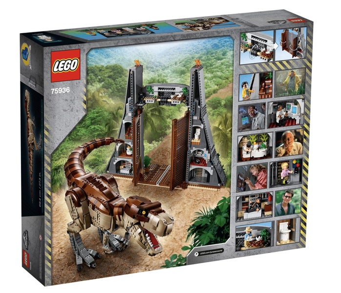 LEGO Jurassic World Jurassic Park : T. rex Rampage 75936 (Retired Product) Carousel 2