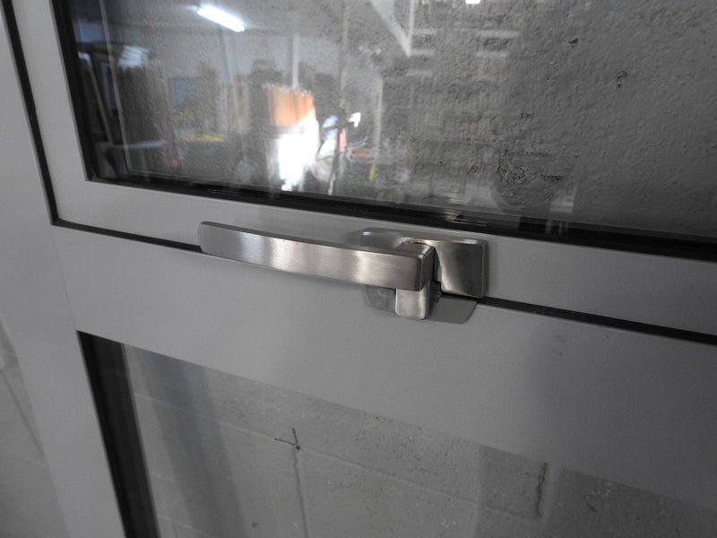 Grey Aluminium Double Awning Window - Double Glazed H1503 x W1100 NL11576 Carousel 4