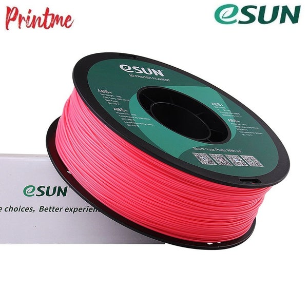 eSUN ABS+ PINK 1.75mm 3D PRINTER FILAMENT 1kg/2.2lbs Carousel 2