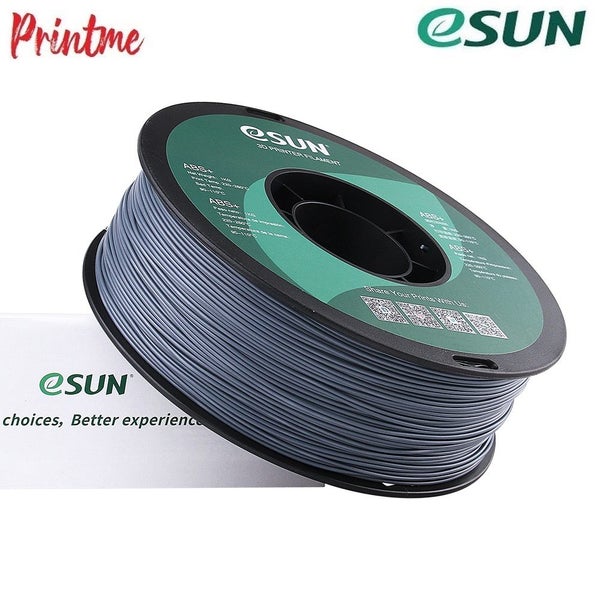 eSUN ABS+ GREY 1.75mm 3D PRINTER FILAMENT 1kg/2.2lbs Carousel 2