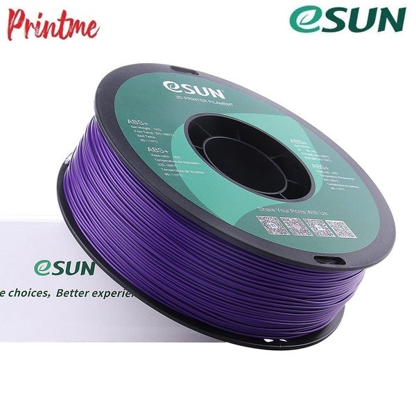 eSUN ABS+ PURPLE 1.75mm 3D PRINTER FILAMENT 1kg/2.2lbs Carousel 2