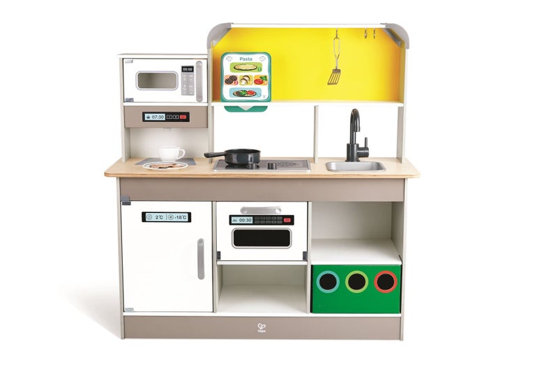 Hape Deluxe Kitchen with Fun Fryer Carousel 1