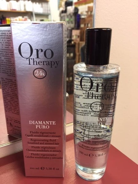 Fanola Oro Diamante Puro Regenerating SERUM 100ml FOR SENSITIZED STRESSED HAIR Carousel 1