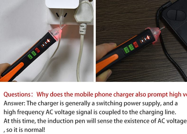Non Contact Voltage Tester 48-1000V AC Voltage Detector Pen-01001 Carousel 16