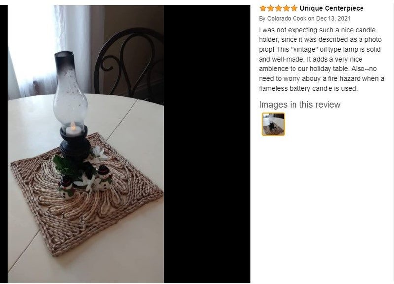 Vintage Candle Ramadan Glass Kerosene Lantern Decor *Local Buy* Carousel 2