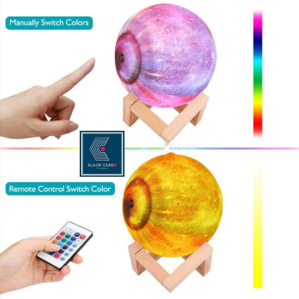 LED Night Lamp - Moon Carousel 2