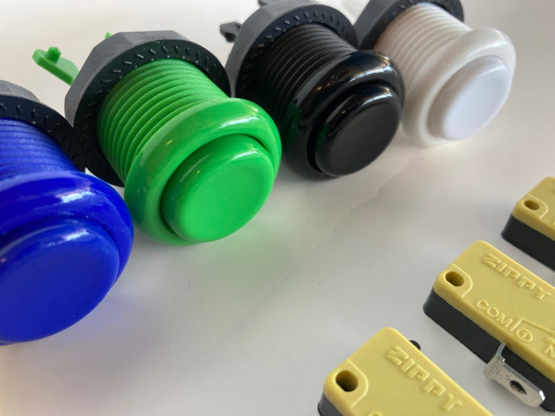ARCADE MACHINE BUTTONS (Concave tops) > OVERNIGHT DELIVERY > NZs Best Deal Carousel 6