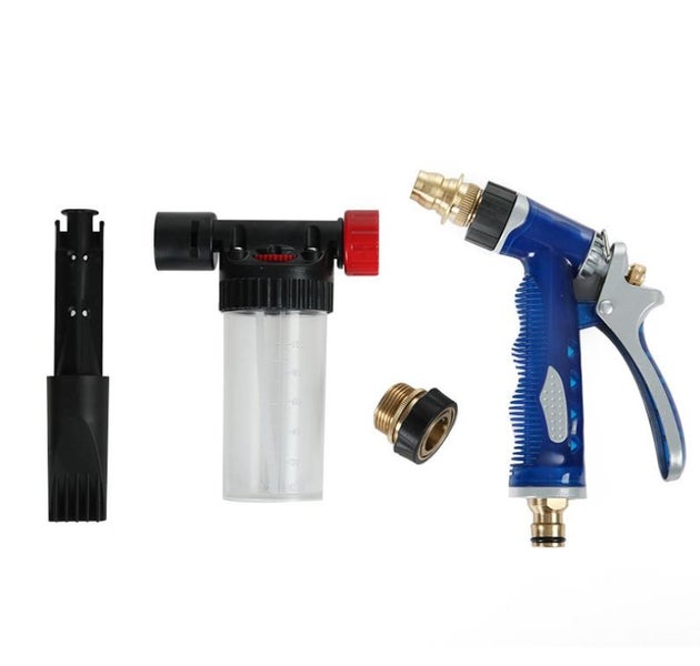 PTN 2 in 1 Foam Gun Car Home Wash Foam Water Gun Portable Sprayer Pressure Gun Carousel 2