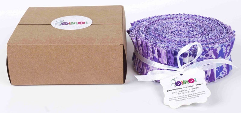 Soimoi 40Pcs Floral Artistic Print Cotton Precut Fabrics For Quilting Craft Carousel 8