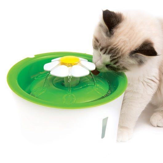 Catit Flower Drinking Fountain Cat Water Fountain 3L Carousel 4