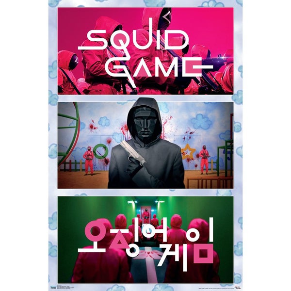 Squid Game Poster Collage 81 Carousel 1
