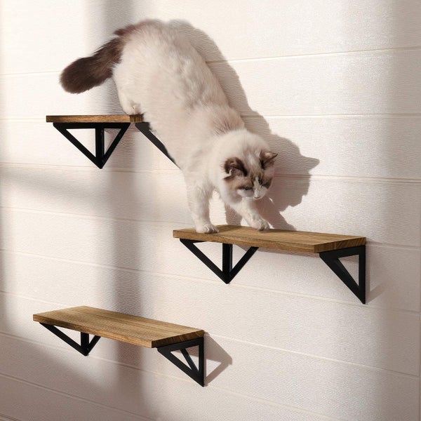Wooden Floating Shelves - 3 pack Carousel 1