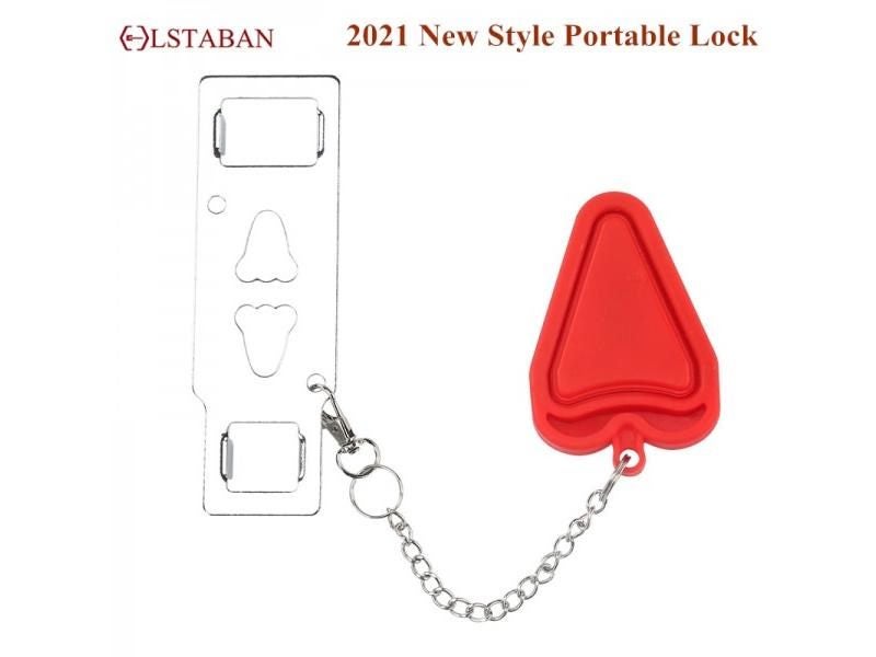 Portable Door Lock For Home Hotel Apartment Travel Carousel 2