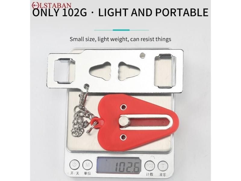 Portable Door Lock For Home Hotel Apartment Travel Carousel 1