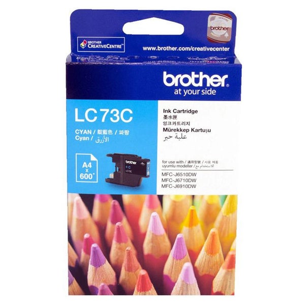Original Brother LC73C LC-73 CYAN Ink Cartridge Toner Carousel 1