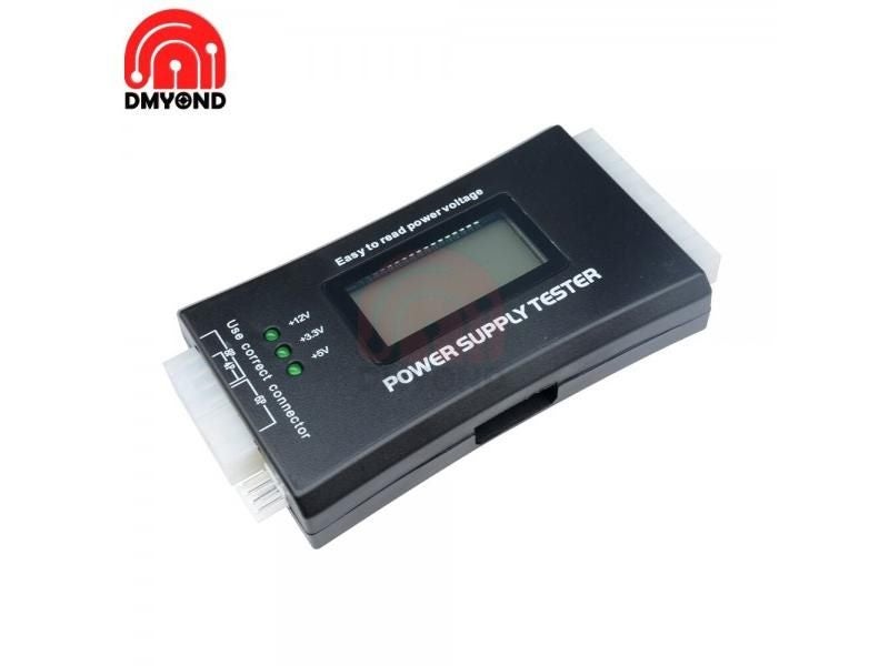 Digital LCD Display PC Computer 20/24 Pin LCD Power Supply Tester Carousel 1