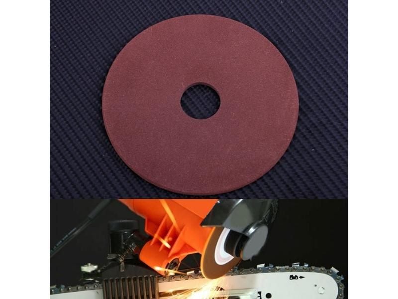 Electric Chainsaw Sharpener Diamond Grinding Wheel 105mm Edge Grinder Polishing Carousel 1