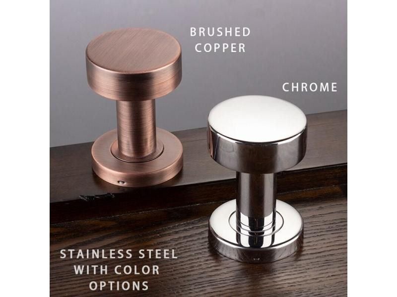 Door Handles For Interior Doors Without Lock Tube Shape Brushed Copper And Carousel 2