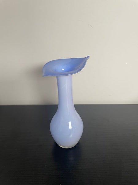 Vintage mid century cased art glass vase Carousel 2