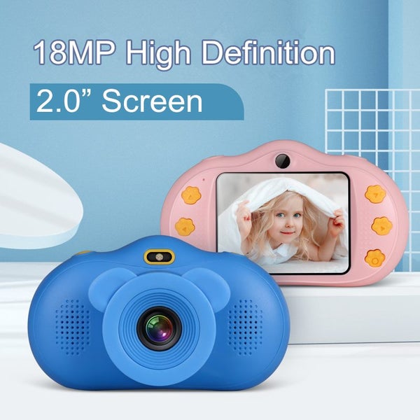 A13 Kids Camera (SD Card excluded)-Pink Carousel 10