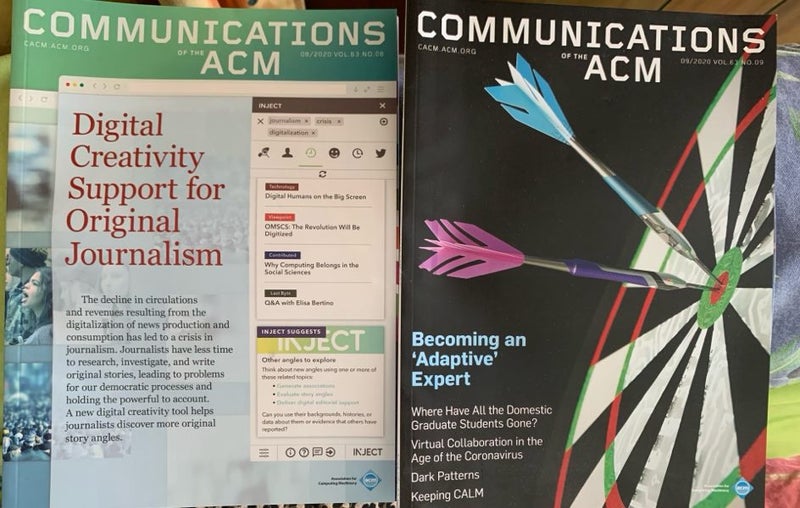 2 issues of Communications of the ACM & IT NOW Spring and Summer 2023 editions Carousel 1