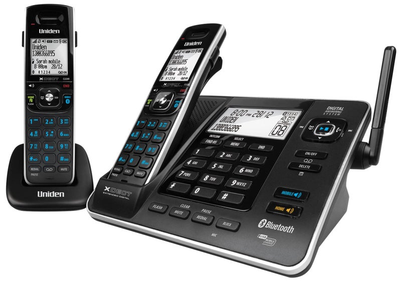 Uniden XDECT8355+1 XDECT long Range twin with Answer Machine Carousel 1
