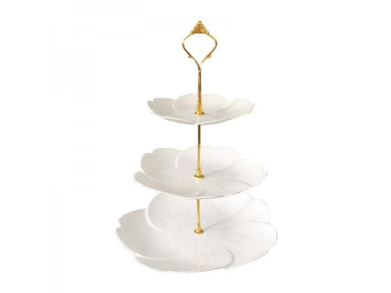 Detachable 3 Tier Cake Stand For Desserts Parties Carousel 1