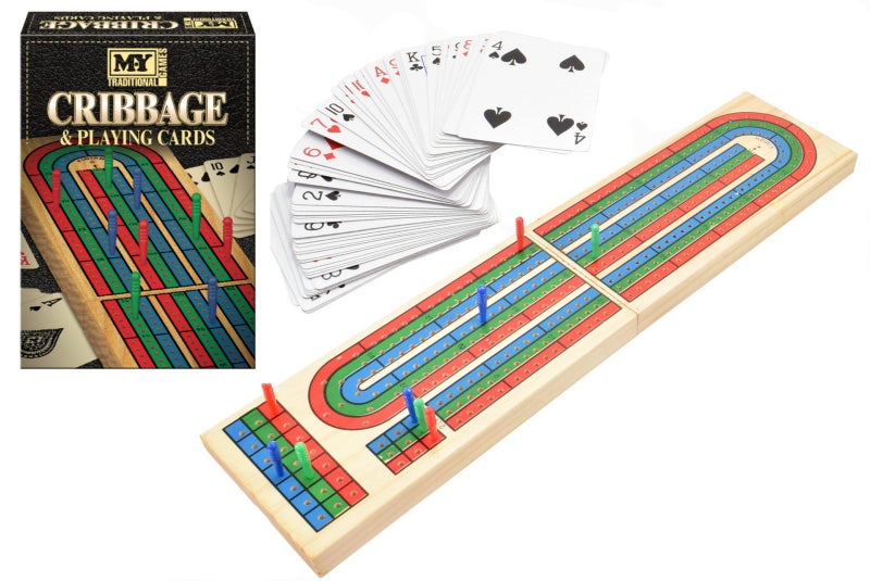 Cribbage Board and Playing Cards Carousel 1