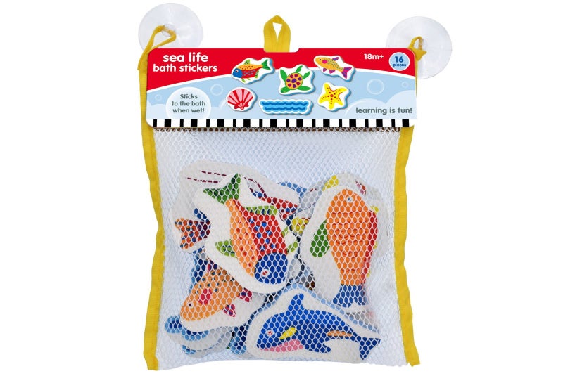 16pc Eva Bath Toys - Sea Life Carousel 1
