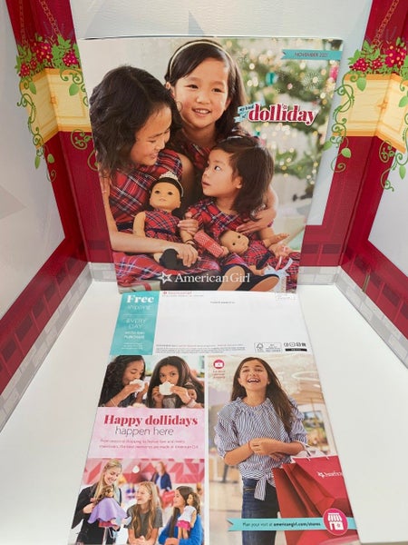 American Girl Doll USA ~ CATALOGUE ~ Nov. 2021 ~ "Christmas feature" Carousel 1