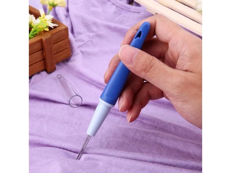 Women Needle Pen For Wool Felt DIY Handwork Craft Multi Needle Tools Carousel 1