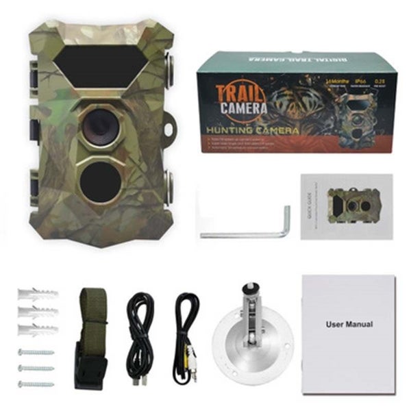 Photo traps Hunting Camera H903 12MP Wildlife Scout Camera with Night Vision Carousel 6