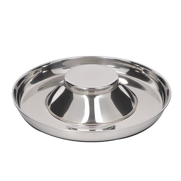 Dog Bowl Stainless Steel Slow Feeder Medium 30CM Carousel 1