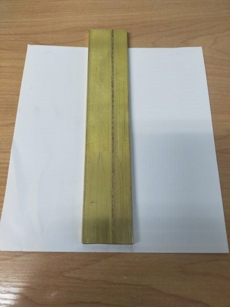 Brass 1.5 Inch x 1/4 Inch Flat Bar - 200mm Long Carousel 2