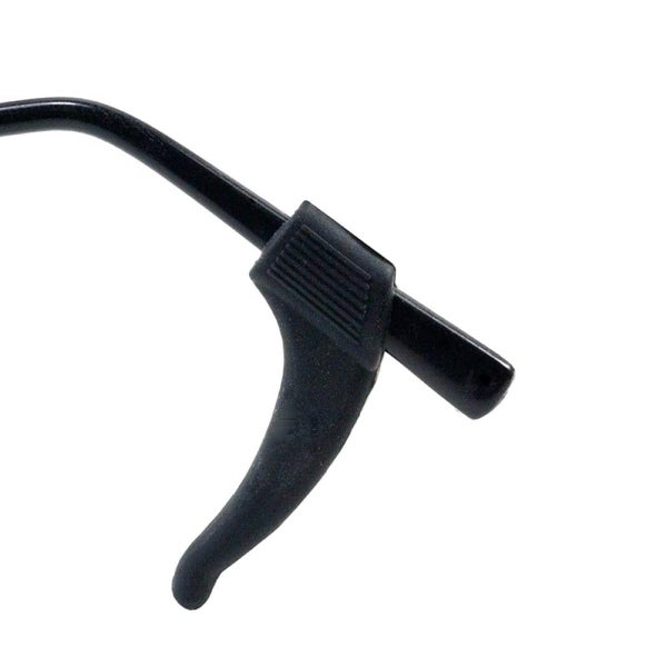 20 Pairs Silicone Anti-Slip Eyeglass Ear Hook Eyeglass Temple Tips Black Carousel 2