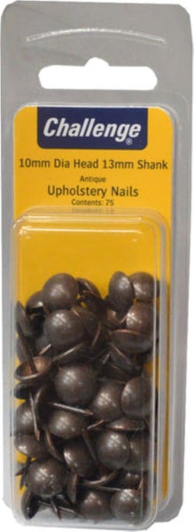 Upholstery Nails - 75pce Blister Pack Antique Challenge Carousel 1