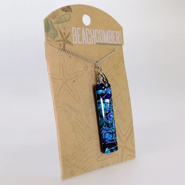 Paua Pendant - Blue Bar Carousel 2