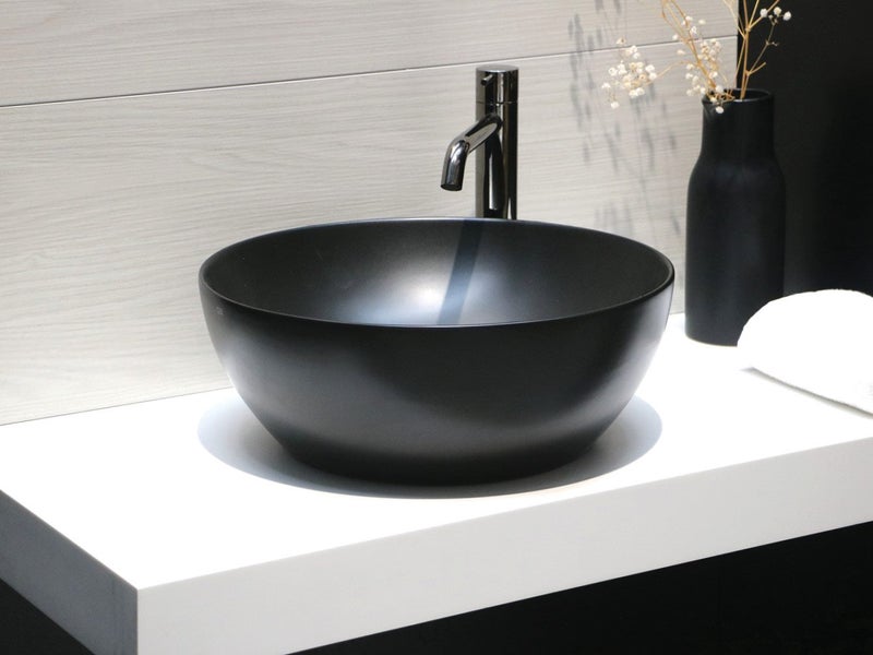 Pura 42 Round Vessel Basin Matt Black *Run Out Model* Was $1049 Carousel 1