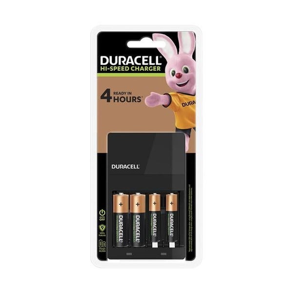 Duracell Hi-Speed Battery Charger Set - 4 Batteries (DU04504NZ) Carousel 1