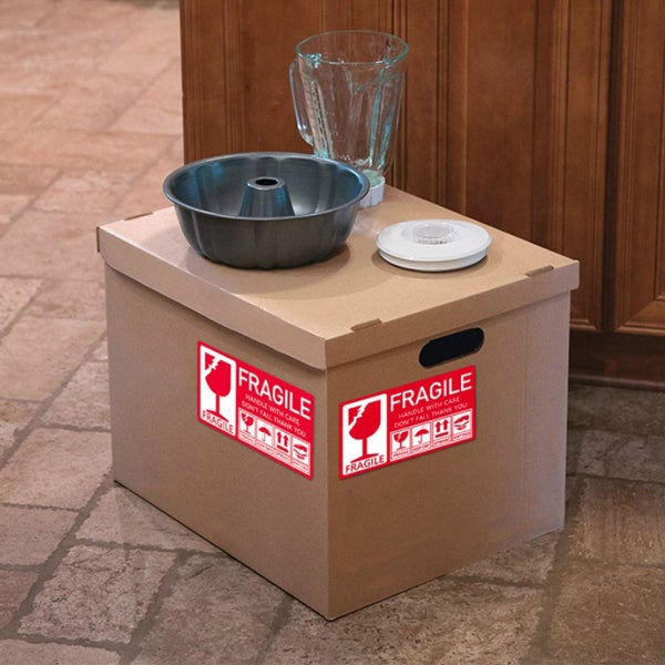 Fragile Labels Large 130mm*70mm 250labels/rolls (B03)62939540390146114
