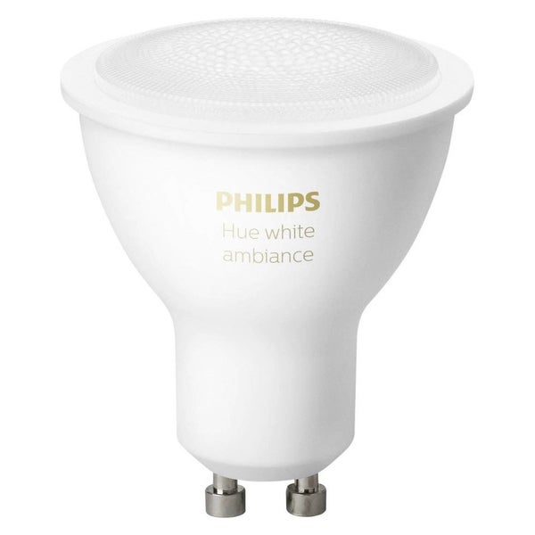 Philips Hue GU10 5.4cm Smart Light V2 5.7W LED Bulb Globe w Bluetooth White Carousel 1