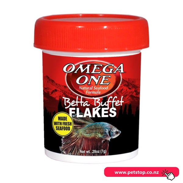 Omega One Betta Flakes 7g Carousel 1