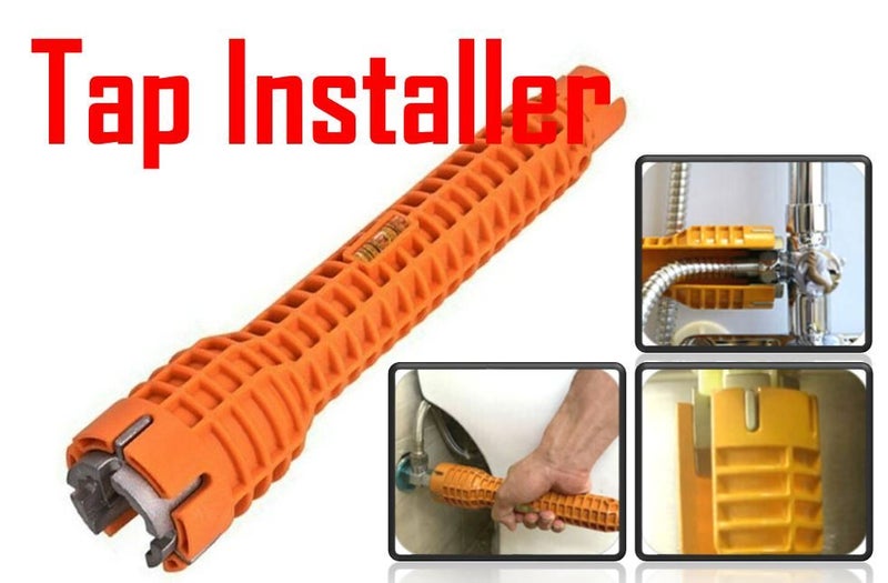 PTN Sink Installer Multi-function Water Pipe Wrench Tap Faucet Spanner Tool Carousel 1