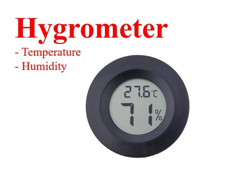 #PTN Hygrometer Digital Thermometer & Humidity Carousel 1