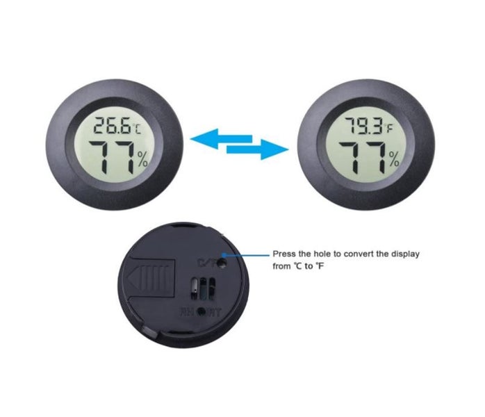 #PTN Hygrometer Digital Thermometer & Humidity Carousel 2