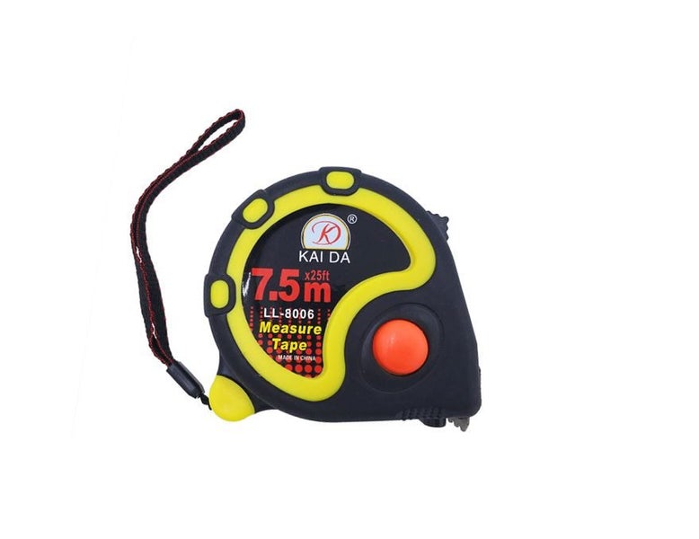 PTN 7.5m Tape Measure Self Lock Retractable Measuring Tape Metric Inches Carousel 6
