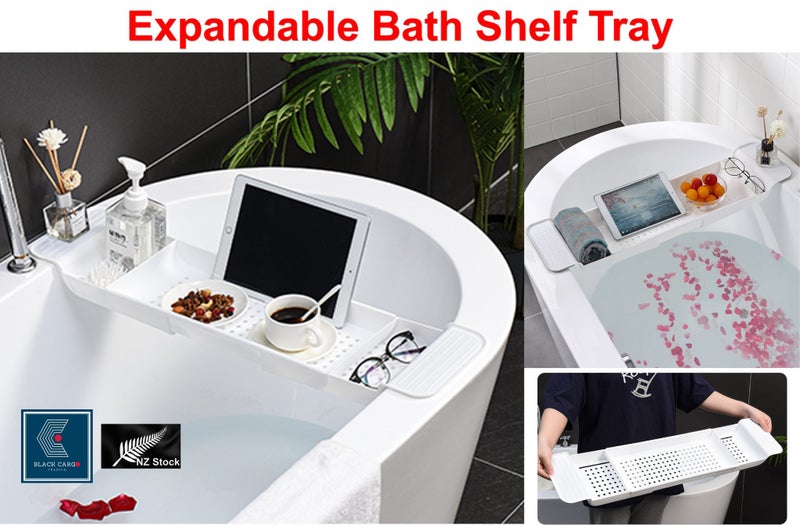 Brand New Bath Table Over Tub Storage shelves Bathtub Caddy Tray *Sale NOW* Carousel 1